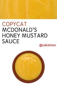 You always come through with the recipe i'm craving, right at the moment i need it. Copycat Mcdonald S Honey Mustard Sauce Recipe Cdkitchen Com