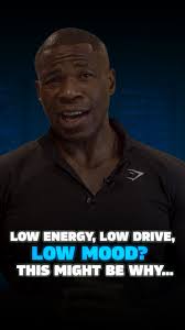 Low Energy. Low Drive. Low Mood? This Might Be Why… 💪🏾 , Men, if you're  dragging yourself through each day feeling knackered, irritable, and like  you've lost your spark