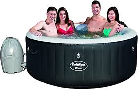 I think he now knows he has a worthy opponent. Amazon Com Bestway Saluspa Miami Inflatable Hot Tub 4 Person Airjet Spa Garden Outdoor