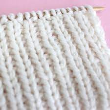 1x1 rib knit construction is a pattern of one rib, one flat space, one rib, one flat space, etc. 1x1 Rib Stitch Knitting Pattern For Beginners Studio Knit
