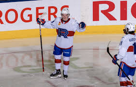 An hour after winning the hobey baker award, caufield made his ahl debut with the laval rocket against the toronto marlies. Cole Caufield Already Impresses With The Laval Rocket The Canadian