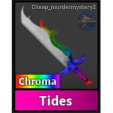 I got a really good deal, so i did it. Murder Mystery 2 Mm2 Chroma Tides Roblox Fast Delivery Read Description 3 59 Picclick