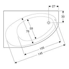 Die originalsitze/deckel waren schon deutlich angegriffen. Geberit Ehem Keramag Renova Nr 1 Asymmetrische Eckwanne 150 X 100 X 44 Cm Rechts Ausfuhrung Rechts Ablauf Am Fussende