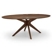 Danish modern dining tables are typically made with rosewood, mahogany, or teak, and have natural finishes that let the wood speak for itself. Scandinavian Dining Tables Allmodern