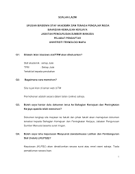 Surat rasmi untuk permohonan biasiswa merdeka bb. Https Pendaftar Uitm Edu My Images Borangbkk Biasiswaakademik Faq Bagi Staf Dalam Pengajian 2016 Pdf