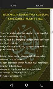Sebelum tidur biasakan berwudhu hendaknya tidur dalam keadaan sudah berwudhu. Amalan Rasul Sebelum Tidur Fur Android Apk Herunterladen