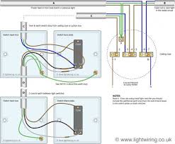 Three wires between the two end switches, probably using 3 core and earth cable. Two Way Switching 3 Wire System New Harmonised Cable Colours Light Wiring Lighting Diagram Light Switch Wiring Electrical Switch Wiring