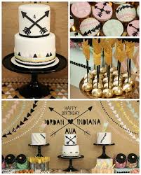 Kara S Party Ideas Modern Aztec Birthday Party Kara S Party Ideas