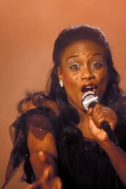 Image of R & B and soul singer Martha Reeves, about 1985/La