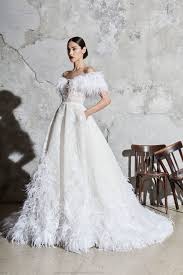 8 Major Wedding Dress Trends For Spring From Bridal Fashion Week Zuhair Murad Bridal Wedding Dress Styles Big Wedding Dresses