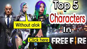 Garena free fire's extensive collection of characters offers vast diversity in the gameplay mechanism. Top 5 Characters In Free Fire To Rush Gameplay Team2earn Store