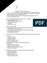 101 contoh judul skripsi jurusan manajemen pendidikan islam (mpi). Soal Materi Puskesmas