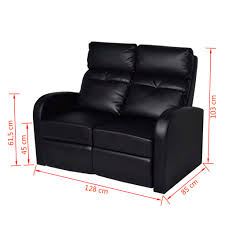 Or i merely clearly strongly recommend it. Fernsehsessel Kinosessel Heimkino Relaxsessel Liege Kunstleder 2 Sitzer Sofa Neu Ebay