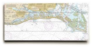 Fl Boca Ciega Fl Nautical Chart Sign