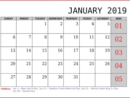Airports were closed and flights were cancelled. Pin Auf January 2019 Calendar With Holidays