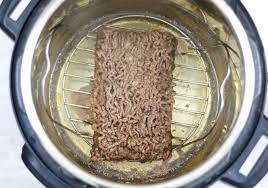 Place frozen ground beef on top. Instant Pot Ground Beef Fresh Or Frozen A Mind Full Mom