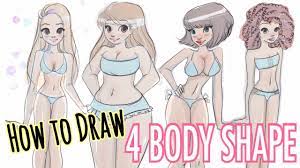 Maybe you would like to learn more about one of these? How To Draw 4 Different Body Shapes Youtube