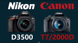 The camera's 16.0 megapixel sensor and digic 4 image processor capture a wealth of detail and natural color, so even your enlarged images have impressive resolution. Nikon D3500 Vs Canon Eos Rebel T7 2000d Kiss X90 Youtube