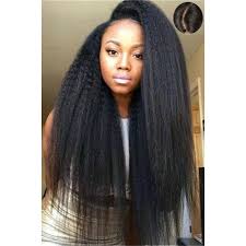 Use some hair mousse to make your hair shiny. Indian Remy Hair Kinky Straight 4 5 Super Deep C Side Part Lace Front Wigs Premierlacewigs Com