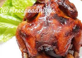 Aneka resep masakan ayam suwir, bakar, goreng, cincang, untuk diet, western dll + cara membuat. Resep Ayam Bakar Madu Utuh Oven