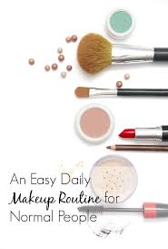 daily makeup routine