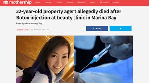 Death Caused By Botox In Singapore Truth Or Sensationalism A Doctor S Opinion The Ogee Clinic