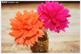 手工花饰制作教你纸花的做法 视频 图解教程分享 图老师 paper flowers diy arts and crafts paper crafts