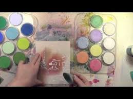 Sealing Pan Pastels Mixed Media Style Chalk Pastels Mixed Media Art Journaling Pastel Background
