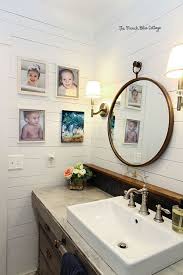 Unpainted, unfinished wood recalls bygone beach style―imagine a key west cottage in the days of hemingway. A Coastal Farmhouse Bathroom Remodel French Blue Cottage