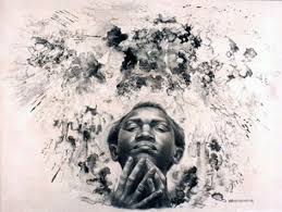 Black And White African American Art Charles White Preacher Lithograph Artist African American Art Harlem Renaissance Artists