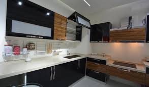 تصميم مطبخ مستطيل الشكل