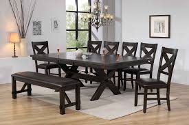 There is one problem, the table top scratches much, much too easily. Kelly 8pc Dining Table With 6 Chairs Bench Set Furniture Distribution Center