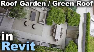 Roof Garden Green Roof In Revit Tutorial Youtube