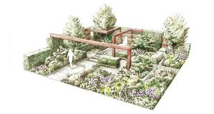 Bbc Two Rhs Chelsea Flower Show Garden 14 The Extending Space Landscape Design Garden Design Plans Landscape Design Plans