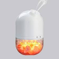 Keep a himalayan salt lamp in the kitchen to neutralize ions from major appliances such as microwaves, toasters, ovens and refrigerators. Modern Elegant Ultrasonic Aroma Diffuser With Himalayan Salt Lamp 200ml Household Diffuser é˜¿bå„ªè³ªé£Ÿæ