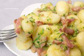 Maybe you would like to learn more about one of these? Gnocchi Zucchine E Pancetta Cremosi Ricetta Senza Panna Ricette Ricette Di Cucina Gnocchi