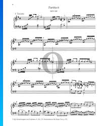 Identifica un essere, un oggetto o un concetto che assume genere femminile. Partita 6 Bwv 830 1 Toccata Noten Piano Solo Pdf Download Streamen Oktav