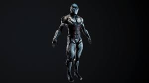 Sci Fi Character 3d Model Download Royalty Free Futuristic Characters 3d Models 3d Squirrel