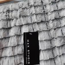 With millions of unique furniture, décor, and housewares options, we'll help you find the perfect solution for your style and your home. Max Studio Bedding Max Studio Faux Fur Throw Blanket Grey White New Poshmark
