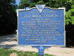 Old Brick Church Sign Fairfield Old Bricks Church Signs South Carolina