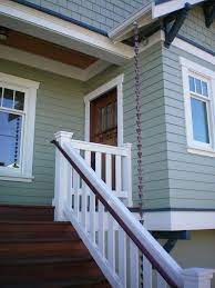 Frieze Board Entry Craftsman With Wood Railing Bronze Tiffany Wood Railing Exterior Design House Goodies