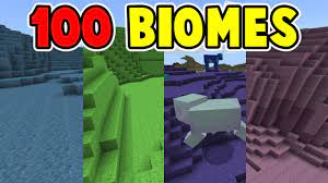 Makes cave exploration more fun by adding over 25 new cave biomes! Minecraft Bedrock This Addon Adds 100 New Biomes Biome Randomizer Youtube