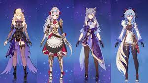 2nd set of Genshin grown-up. This time the Girl Squad : r/Genshin_Impact