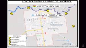 También señala las fronteras internacionales con los países vecinos. Jujuy Refuerzan Los Controles En Frontera Con Bolivia Para Evitar El Paso Por Sectores Inhabilitados Jujuy Al Dia
