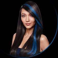 Super Hair Dyed Streaks Blue 64 Ideas Blue Hair Streaks Hair Streaks Purple Hair Streaks