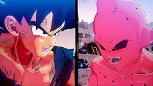 Goku Vs Kid Buu Boss Fight Scene Dragon Ball Z Kakarot Youtube