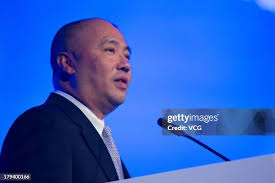 Ian Yang, Intel's global vice president and president of Intel China...  News Photo