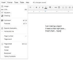 Inserting Charts Into A Google Doc Teacher Tech