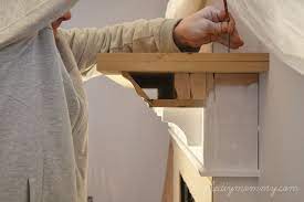 Building Our Fireplace The Diy Mantel Our Diy House The Diy Mommy Diy Mantel Fireplace Surround Diy Fireplace Mantel Shelf Diy