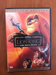 Simba and nala have a daughter, kiara. The Lion King 2 Disc Special Edition Dvd Platinum Edition 786936217421 Ebay